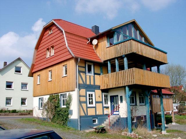 Fachwerkhaus nach Gebäudesanierung u.a. bei Heilbad Heiligenstadt